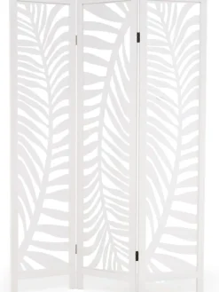 Paravent 170 x 121cm in Weiß