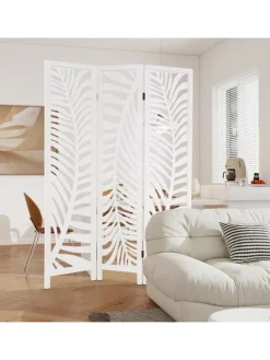 Paravent 170 x 121cm in Weiß