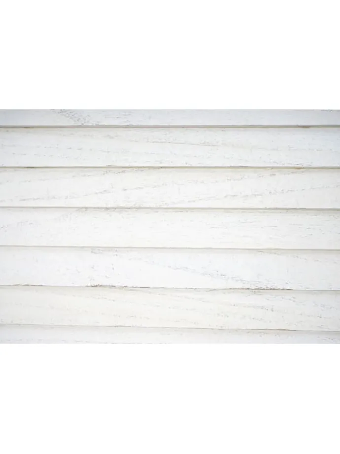 Paravent Aberdeen mit Regalböden, Weiß/weiß