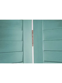 Paravent C30 im Shabby-Look, Grün