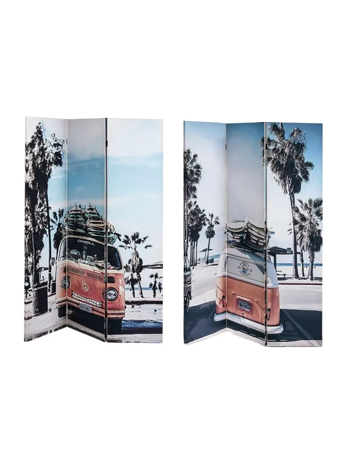 Paravent CALIFORNIA in Rosa