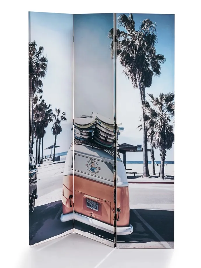 Paravent CALIFORNIA in Rosa