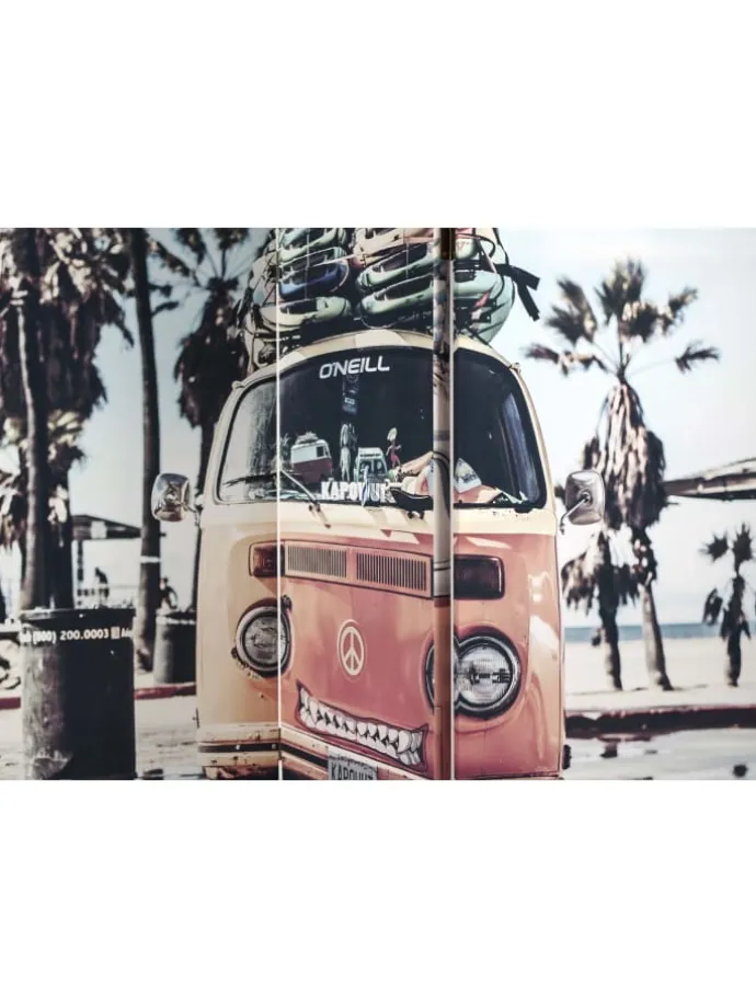 Paravent CALIFORNIA in Rosa