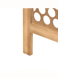 Paravent CERTOSA in Braun - (W) 163 x (H) 170 x (L) 2 cm