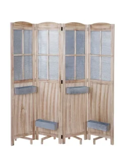 Paravent D26 Pflanzkörbe