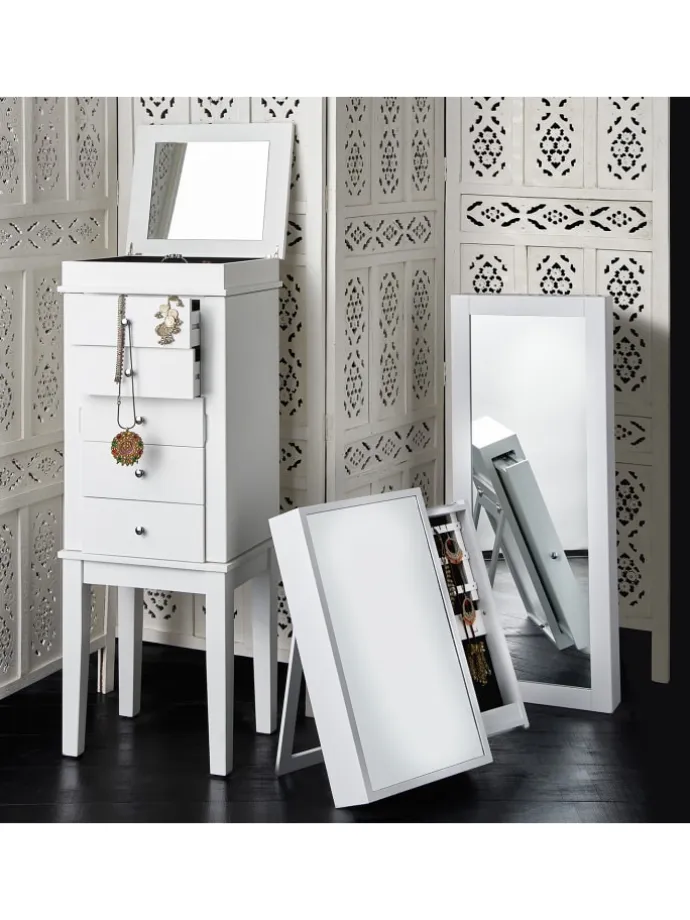 Paravent ESTELLA in Weiß