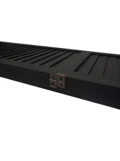 Paravent G30, Shabby-Look, Anthrazit