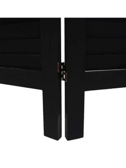 Paravent G30, Shabby-Look, Anthrazit