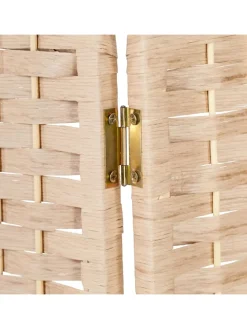 Paravent in Natur - (B)180 x (H)180cm