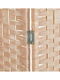 Paravent in Natur- (B)180 x (H)180 cm