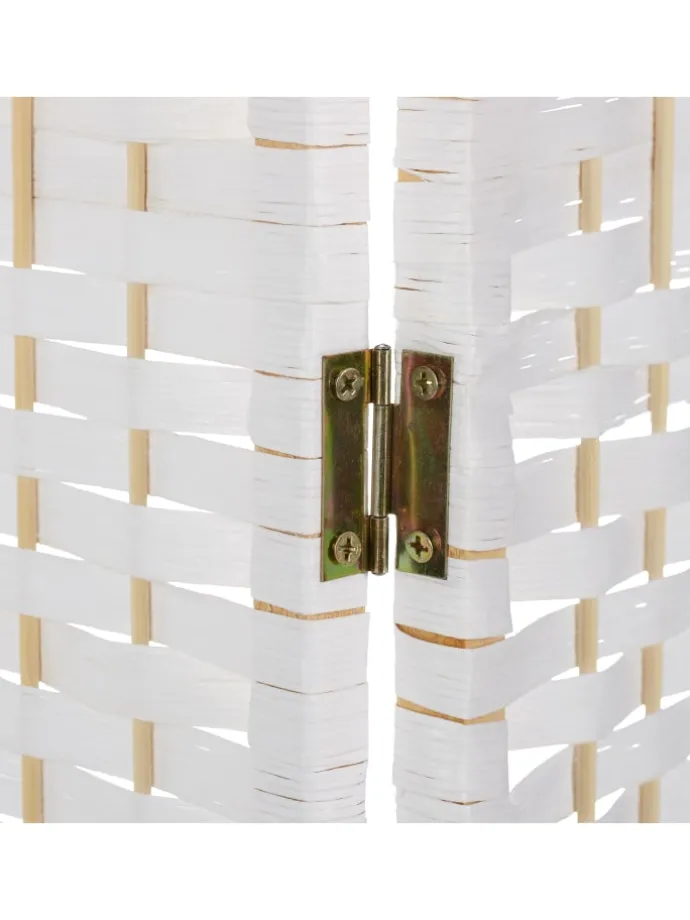 Paravent in Weiß - (B)120 x (H)170 cm