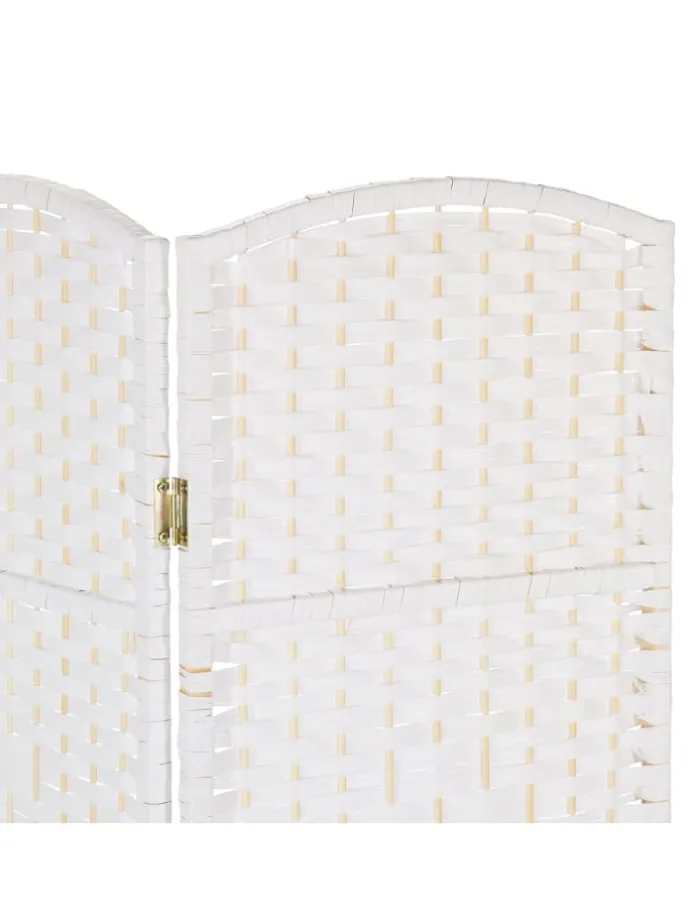 Paravent in Weiß - (B)120 x (H)170 cm