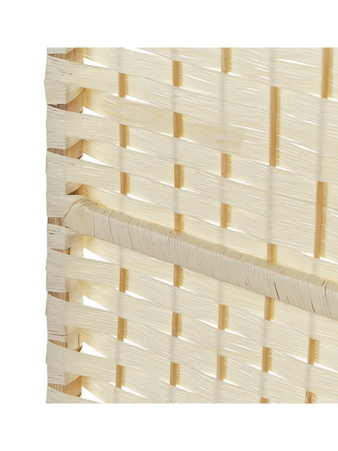 Paravent LAPPAGO in Beige - (W) 163 x (H) 170 x (L) 2 cm