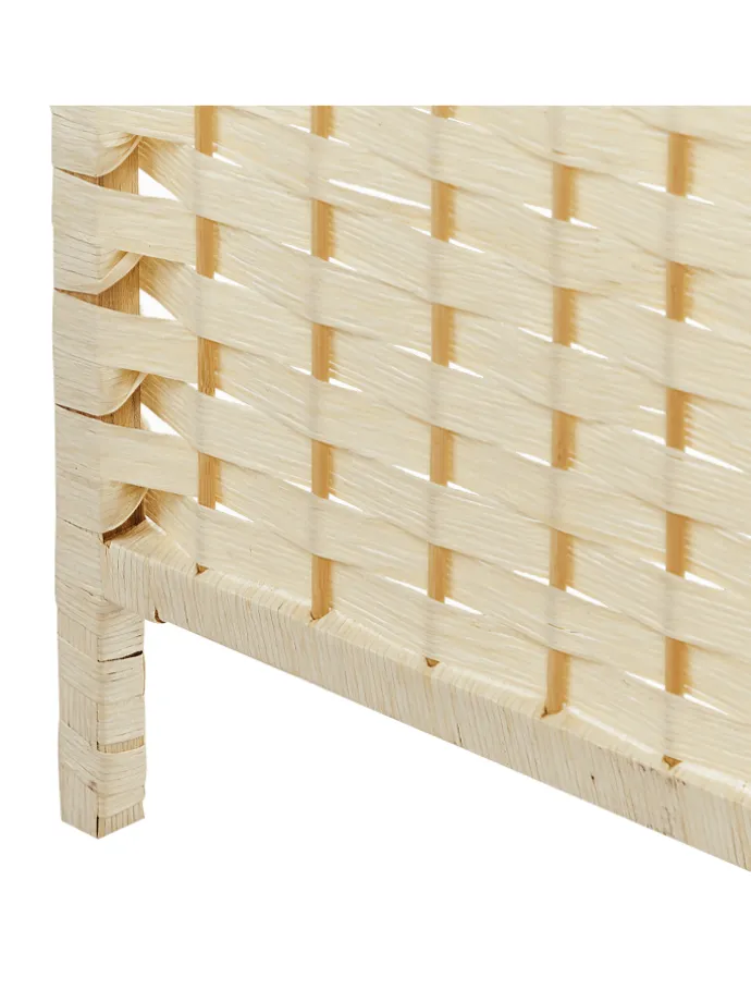 Paravent LAPPAGO in Beige - (W) 163 x (H) 170 x (L) 2 cm