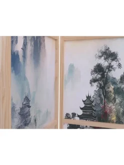 Paravent O70 Naturmotive 170x137cm, Berge