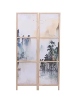 Paravent O70 Naturmotive 170x137cm, Berge