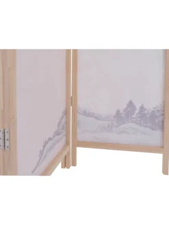 Paravent O70 Naturmotive 170x137cm, Flusslandschaft