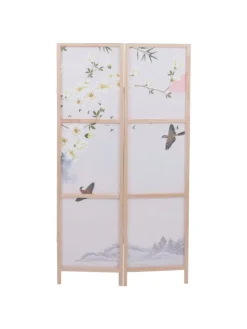 Paravent O70 Naturmotive 170x137cm, Flusslandschaft