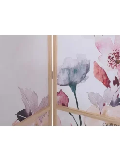 Paravent O70, Naturmotive 170x227cm, Blumen