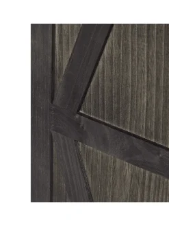 Paravent RIDANNA in Braun - (W) 163 x (H) 170 x (L) 2 cm