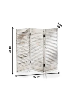 Paravent WHITEPARA90 in Grau