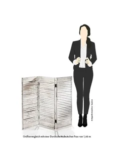 Paravent WHITEPARA90 in Grau