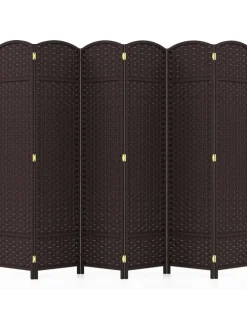 Paravent 240x170cm in Braun