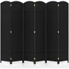 Paravent 240x170cm in Schwarz