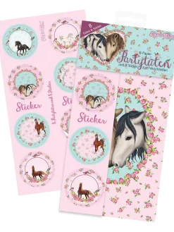 Partytüten "Pferd" in Rosa - 8 Stück