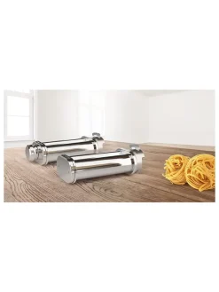 Pastavorsätze "PastaPassion" in Chrom - 2 Stück