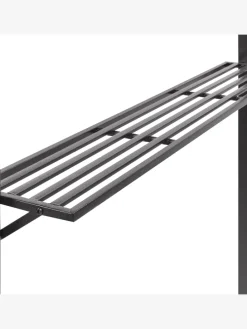 Pavillon NARO in Beige/Schwarz - (W) 240 x (H) 245 x (L) 148 cm