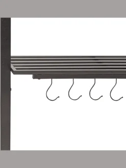 Pavillon NARO in Beige/Schwarz - (W) 240 x (H) 245 x (L) 148 cm