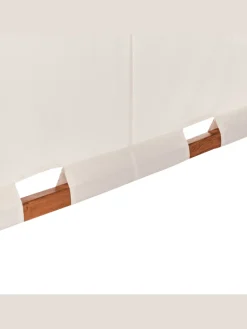 Pavillon SCOPELLO in Braun/Weiß - (W) 303 x (H) 257 x (L) 300 cm