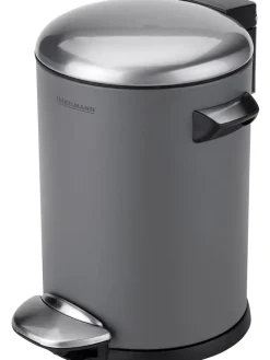 Pedal-Abfallsammler "Paris" in Grau - 3 l