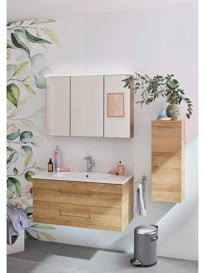 Pedal-Abfallsammler "Paris" in Grau - 3 l