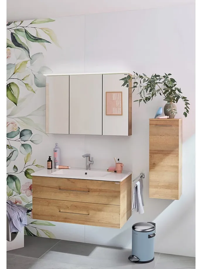 Pedal-Abfallsammler "Paris" in Blau - 3 l