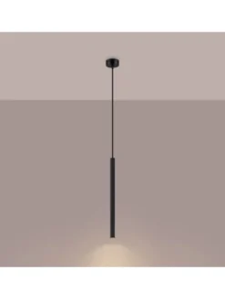 Pendelleuchte PERDITA 1 Schwarz H 47