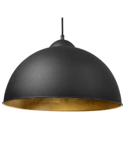 Pendelleuchten CETINA in Schwarz/Gold - (W) 40 x (H) 129 x (L) 40 cm