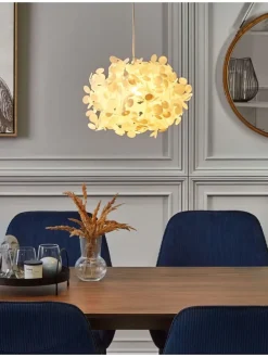 Pendelleuchten LAMONE in Weiß - (W) 40 x (H) 120 x (L) 40 cm