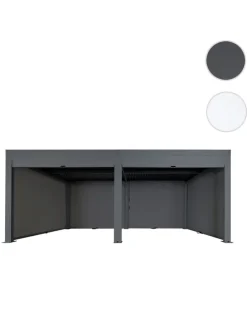 Pergola L46 11cm-Alu-Gestell, sturmfest, Anthrazit