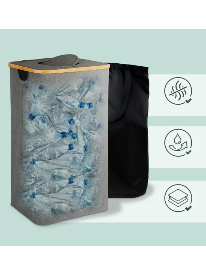 Pfandflaschen Sammelbehälter in Grau – 100 l