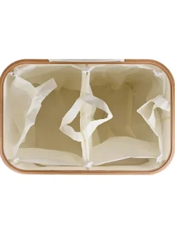 Pfandflaschen-Sammelbehälter in Weiß - 170 Liter