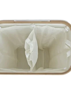 Pfandflaschen-Sammelbehälter in Beige - 170 Liter