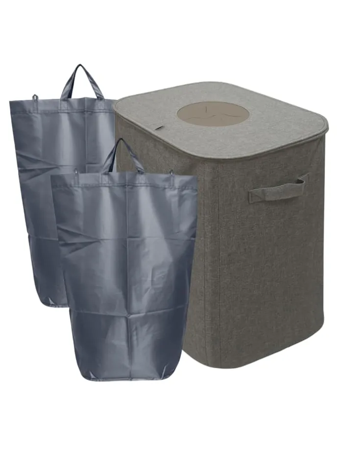 Pfandflaschen-Sammelbehälter in Grau - 100 l