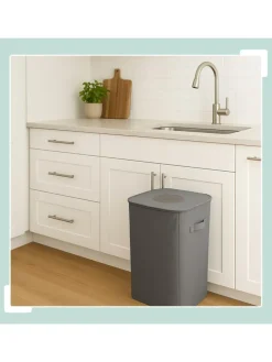 Pfandflaschen-Sammelbehälter in Grau - 100 l