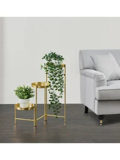 Pflanzständer Kallo in Gold (H)60cm (B)60cm (T)18cm