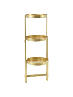 Pflanzständer Kallo in Gold (H)60cm (B)60cm (T)18cm