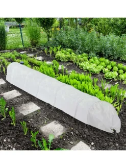 Pflanztunnel in Weiß - (L)3,4 m