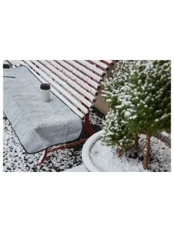 Picknickdecke in Grau - (L)150 x (B)50 cm