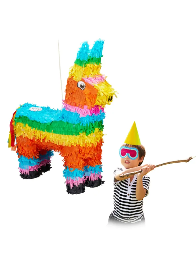 Pinata Lama in Bunt